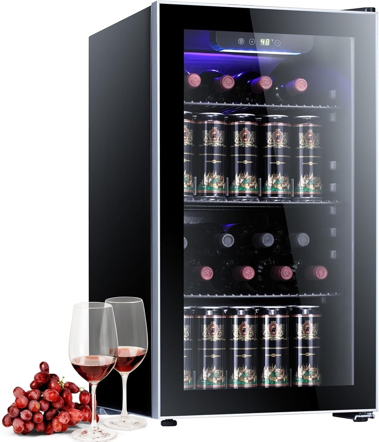 Wine Beer Mini Fridge - 3.0cu. ft Şarap Soğutucu Dolap Buzdolabı