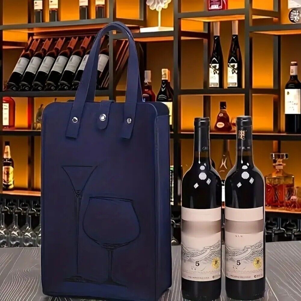 Wine & Beer Shop Photos - Yüksek Kaliteli Keçe Kırmızı Şarap Çantası