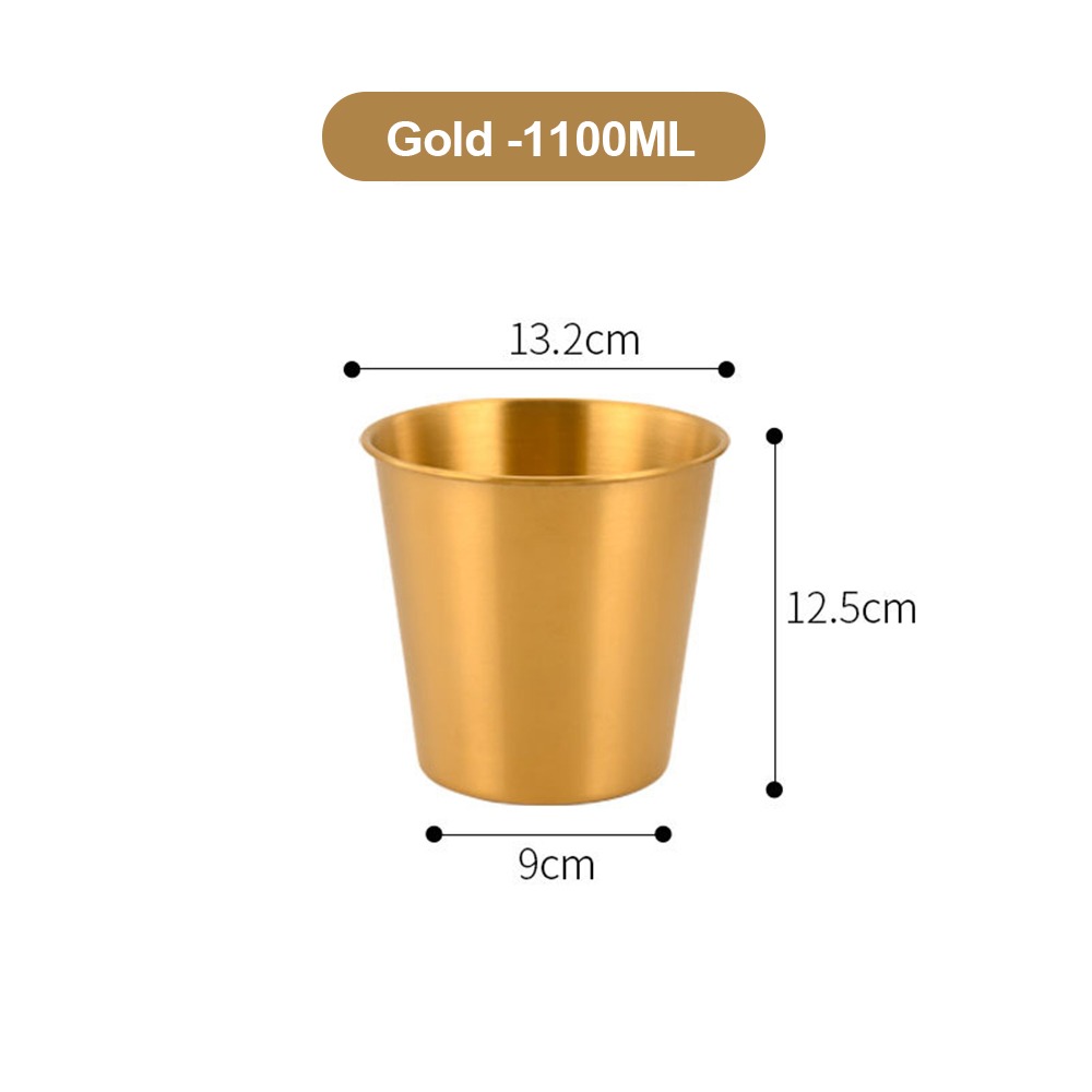 Ice Bucket Silver - Yüksek Kaliteli Paslanmaz Çelik Buz Kovası
