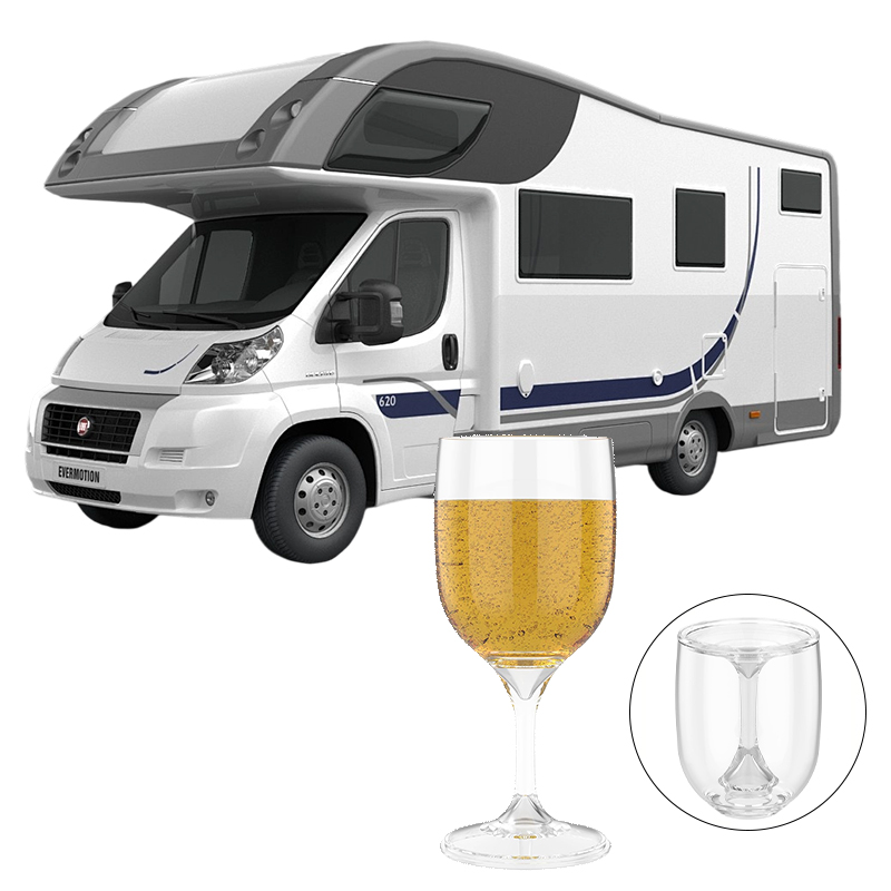 Wine & Beer Shop Photos - Katlanır Şarap Bardağı Şeffaf Gıda Sınıfı