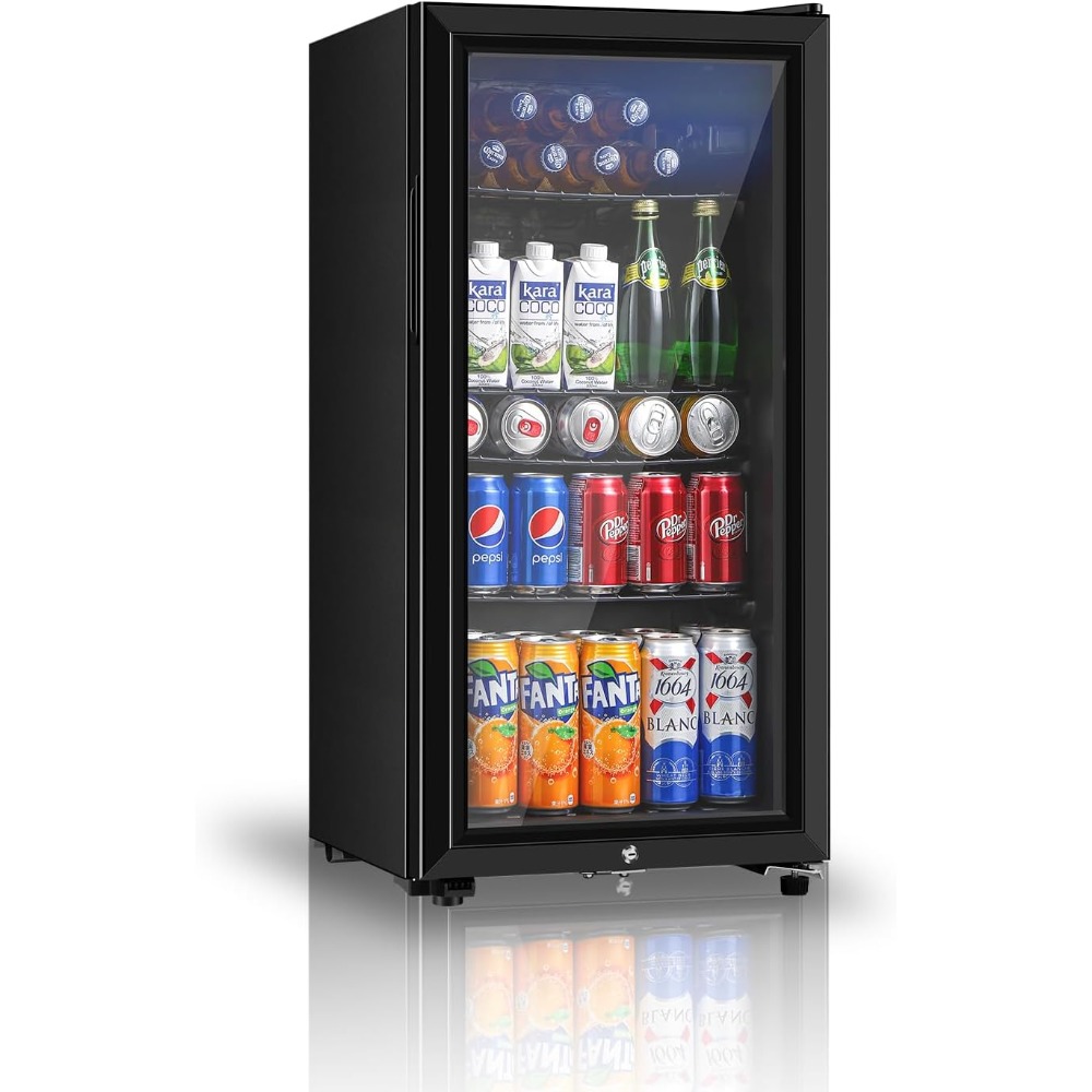 Wine Beer Mini Fridge - İçecek Buzdolabı, Üç Nokta İki Kübik