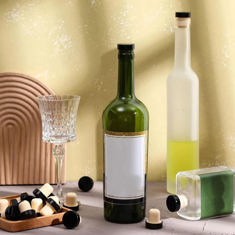 Wine Beer Tasting - 10 Adet Şarap Şişesi Mantar Tıpası