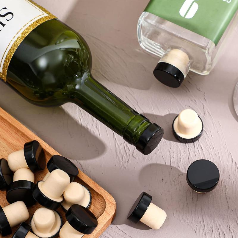 Wine Beer Tasting - 10 adet şarap şişesi mantar tıpası