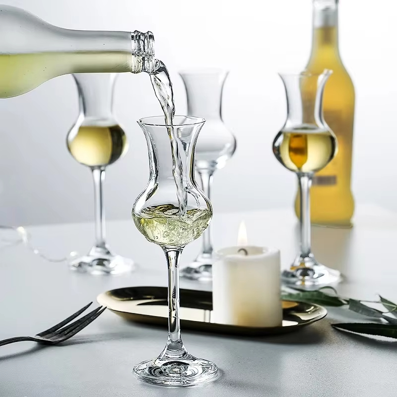 Wine Beer Tasting - Kristal Viski Şarap Kadehi Koklama Bardağı