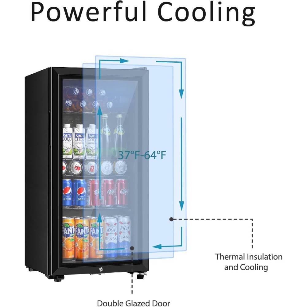 İçecek Buzdolabı, Üç Nokta İki - Wine Beer Mini Fridge incelemesi ve fiyatı