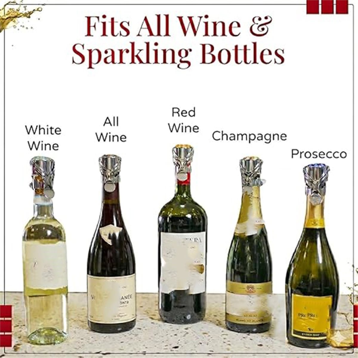 (A02R) 2 Adet Şarap Tıpası ve  - Wine & Beer Shop Photos incelemesi ve fiyatı