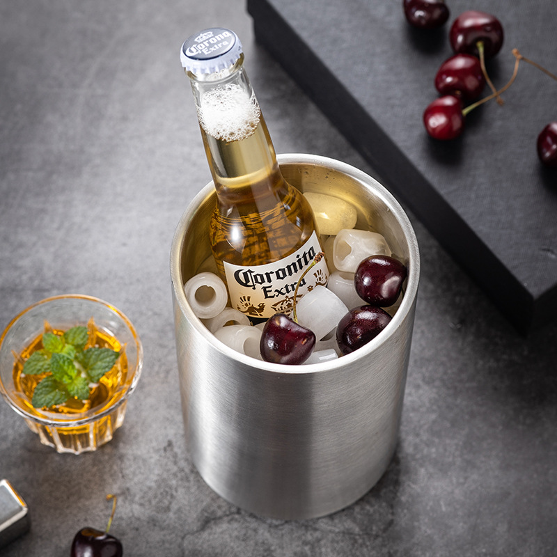 Paslanmaz Çelik Çift Duvar Şar - Ice Bucket Silver incelemesi ve fiyatı