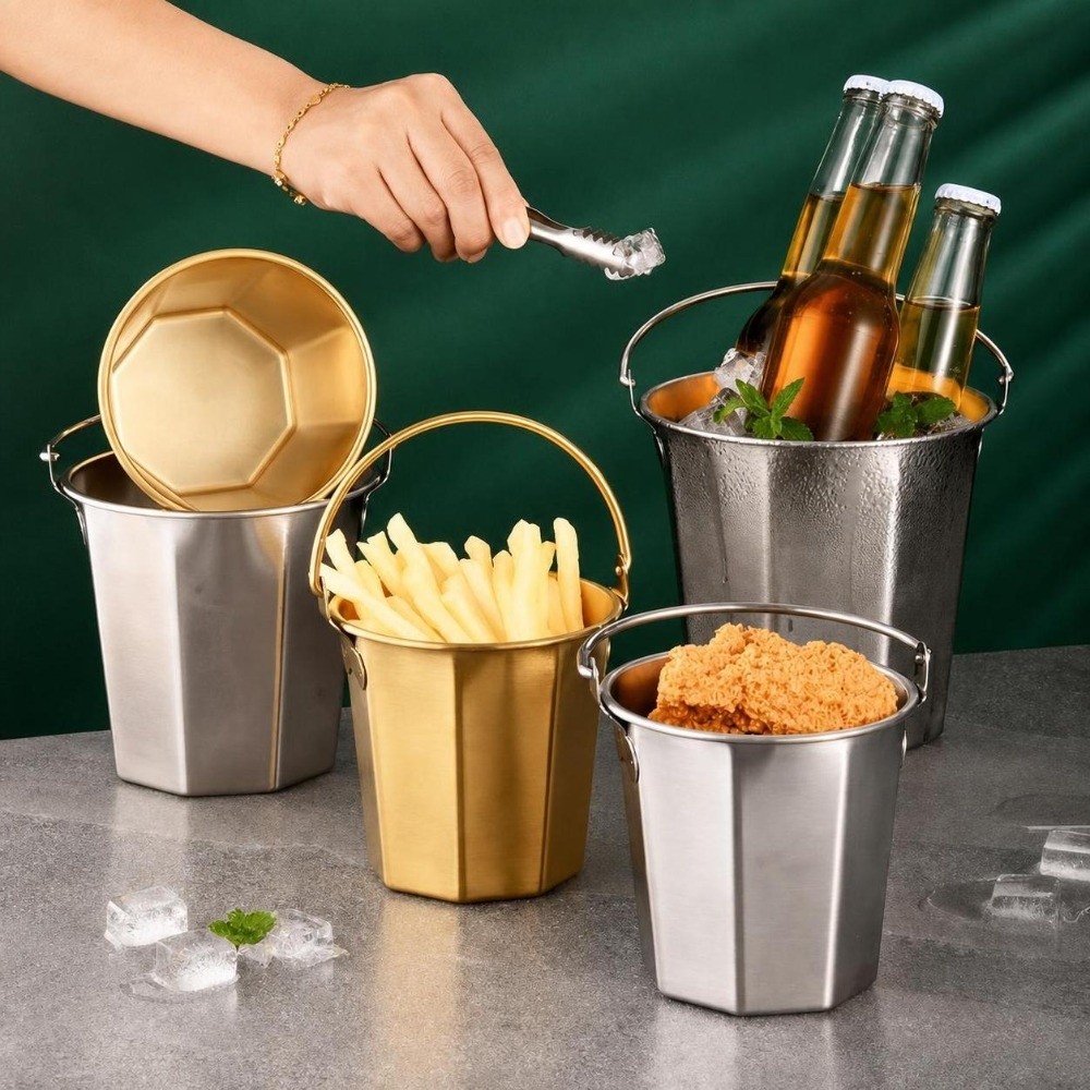 0.7L/1.1L/1.7L Kapasiteli Mini - Ice Bucket Silver incelemesi ve fiyatı
