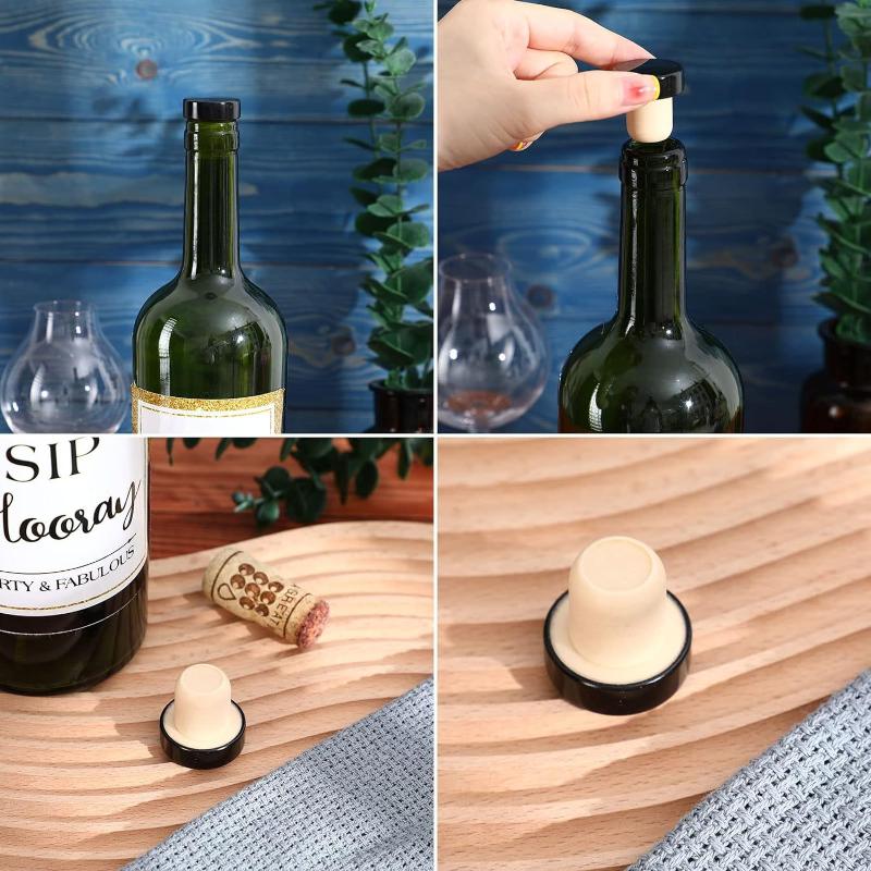 10 adet şarap şişesi mantar tı - Wine Beer Tasting incelemesi ve fiyatı