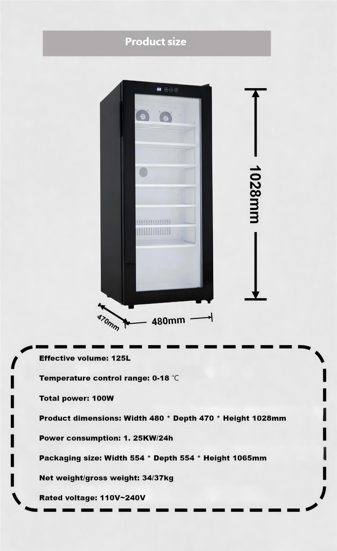 125L Bar Mini Buzdolabı İçecek - Wine Beer Mini Fridge incelemesi ve fiyatı